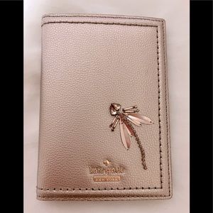 Kate Spade Passport Holder_Rose Gold